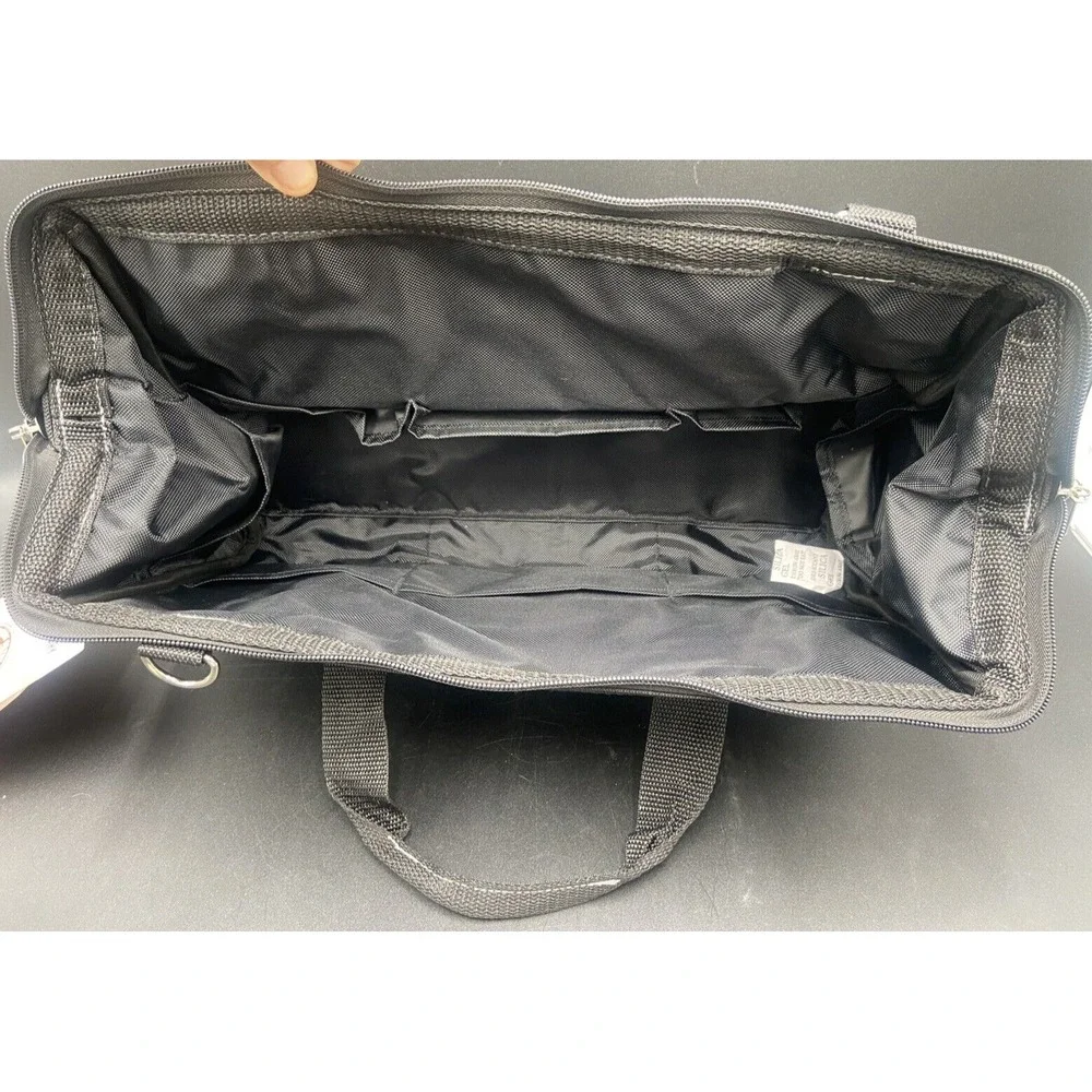 Swiss Military Multi Pocket Tool Satchel Large Black 16